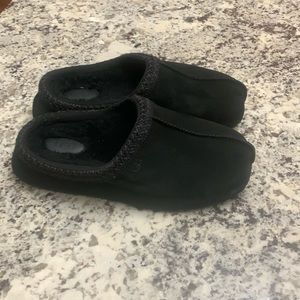 UGG PIERSIDE TASMAN WOMEN'S SLIP ON SLIPPERS IN BLACK SZ 9